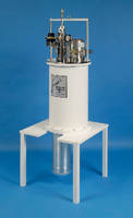 Refrigerator Cryostat offers alternative to liquid helium.