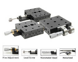Positioning Stages offer 4 methods of actuation.