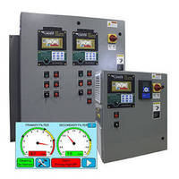 Touchscreen Controller monitors dust collection equipment.