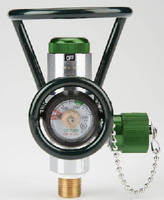 Oxygen Valve integrates pressure regulator.