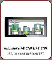 Industrial LCD Monitors feature widescreen multi-touch design.