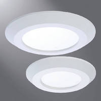 LED Downlights consume 12.5 W and last up to 22 years.