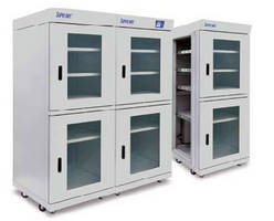 Desiccant Cabinets provide dehumidification in modular design.