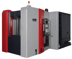 Horizontal Machining Center incorporates high-speed features.