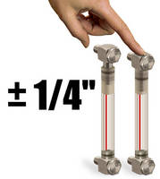 Liquid Level Gages offer adjustable centerlines.