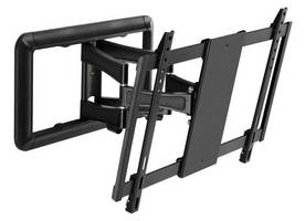Low Profile Articulating Wall Mount secures flat panel displays.