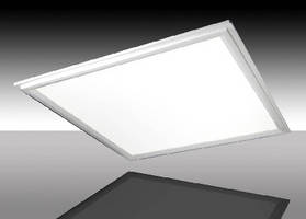 Flat Panel LED Fixtures offer efficacies that exceed 100 lm/W.