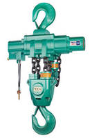Heavy-Duty Hoists operate at 77 dB(A) while lifting.