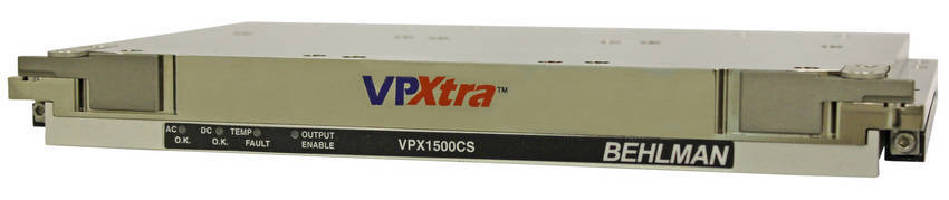 Front End Power Supply delivers 1,500 W of 33 Vdc power.
