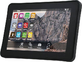 Rugged Tablet Computer complies with MIL-STD-810G standard.