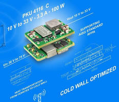 Adjustable Output DC/DC Converter powers RFPA applications.