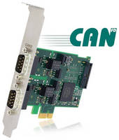 Interface Cards support CAN and CAN FD standards.