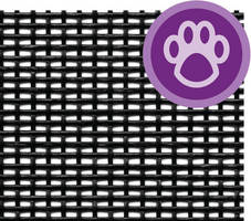 Insect Screen is resistant to flames and damage by pets.
