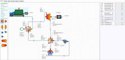 Simulation Software optimizes waste heat recovery cycles.