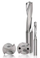 Solid-Carbide Drill produces burr-free holes in CFRP-metal stacks.