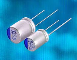 Aluminum Polymer Capacitors operate up to 125