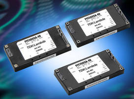AC/DC Full-Brick Power Modules achieve up to 91% efficiency.