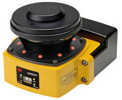 Safety Laser Scanner has 104.5 mm profile design.