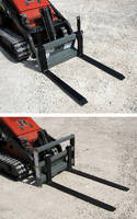 Pallet Forks suit mini skid steers.