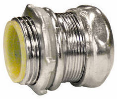 Raintight EMT Fittings require no disassembly. .