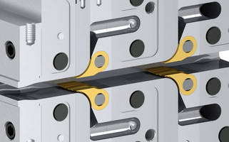 Feedblock Tuning Inserts can be adjusted during co-extrusion.