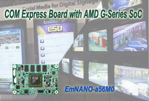 COM Express CPU Module incorporates AMD G-Series SoC.