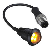 LED Lights provide bright, clear status indication.