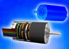 Brushless DC Motor suits low-noise applications.