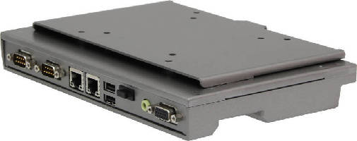 Embedded Box PC features 1.86 GHz Intel Atom D2550 processor.