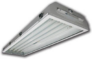 Linear Fluorescent Lighting installs at various angles.