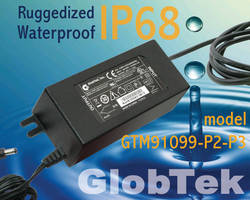 IP68 Waterproof Switching Power Supply AC Adapter, Model GTM91099-P2 -P3 Series