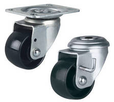 Swivel Casters are available with locking brake.