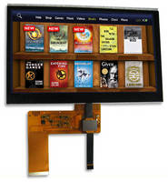 TFT Displays are available with capacitive touch panels.