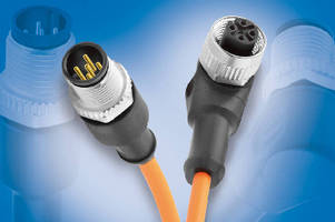 M12 Cordsets feature spark-resistant PUR cable.