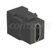 Keystone Panel Mount Couplers suit HDMI applications.