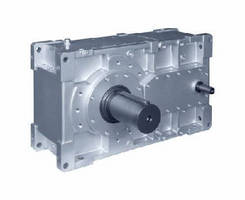 Parallel and Bevel Helical Gearboxes come in intermediate size.