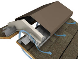 Preassembled Roof Vent reduces installation effort.