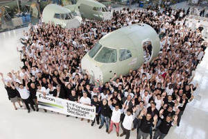Dassault Joins Central Fuselage of New Falcon 5X