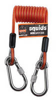 Coiled Tool Lanyards prevent tangles, trips, and snags.