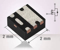 N-Channel MOSFET (150 V) comes in 2 x 2 mm package.