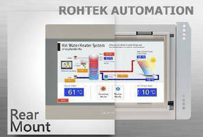 Rear-Mount HMI offers flush mounting with control box.