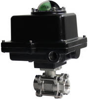 NPT Stainless Steel Ball Valve offers two actuator options.