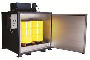 Drum and Tote Oven eliminates need to use band heaters.