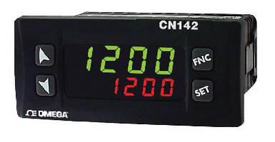 Temperature Process Controllers feature dual LED displays.