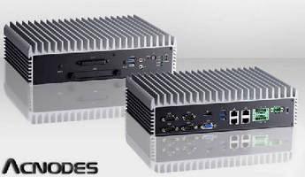 Fanless Embedded Computer operates from -40 to 158°F.
