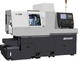 Swiss-Type Lathe features up to 9 total axes.