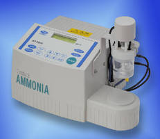 Ammonia Analyzer utilizes coulometric titration technology.