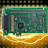 PCI Express I/O Card provides 24 isolated digital inputs.