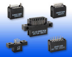Card Edge Connectors suit 0.031, 0.062, and 0.093 in. boards.