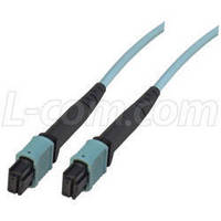 MPO Fiber Products comprise cables, coupling, and cleaner.